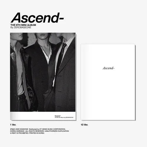 ZEROBASEONE - Ascend- - 6th Mini Album (1 Ver. & 10 Ver.)