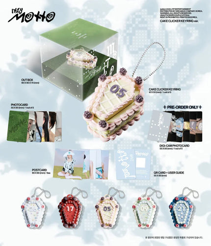 ITZY - Motto - 12th Mini Album (Cake Clicker Ver.)