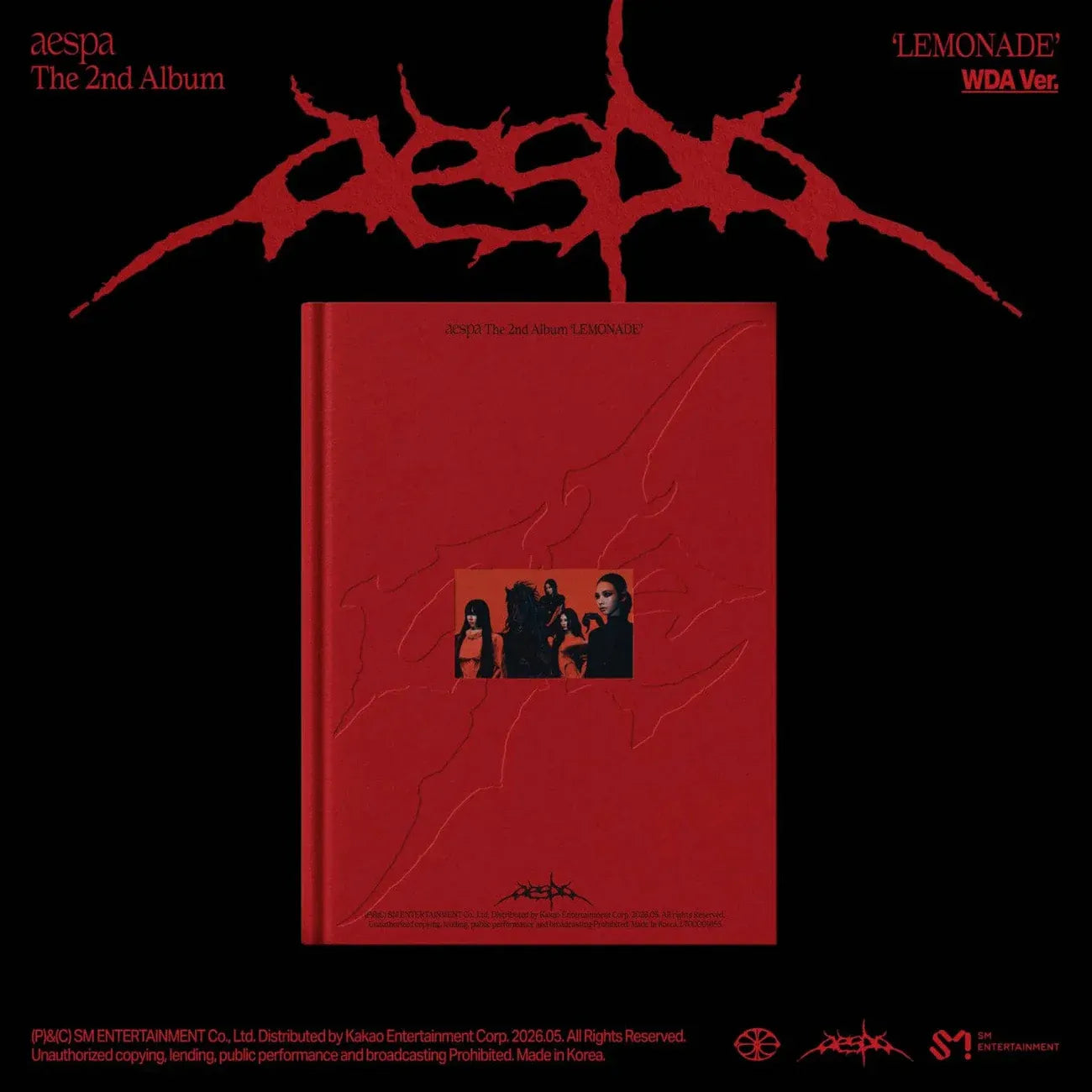 aespa - LEMONADE - 2nd Album (WDA Ver.)