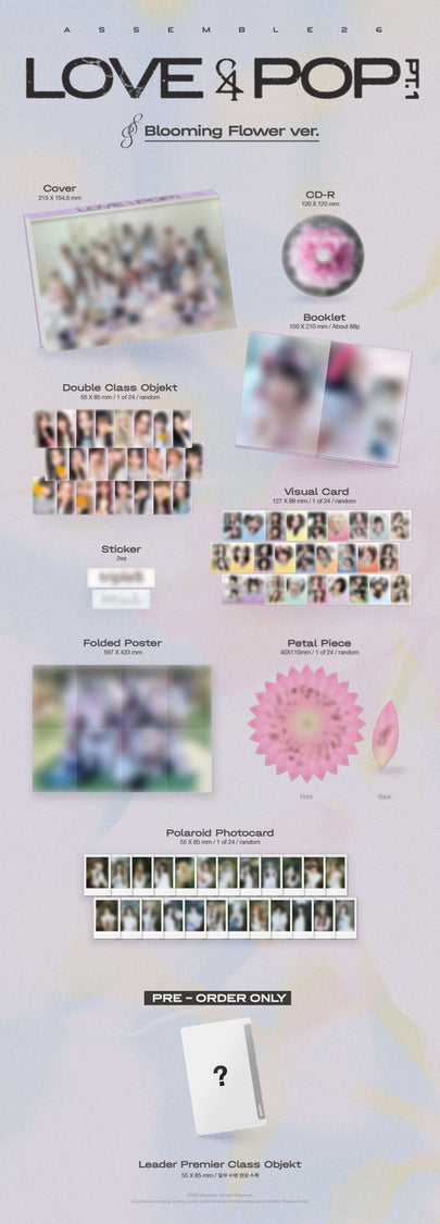 tripleS - LOVE&POP pt.1 - Album (A VER. / B VER.)