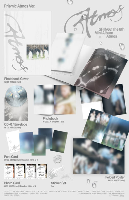 SHINee - Atmos - 6th Mini Album (PrIsmIc Atmos Ver.)