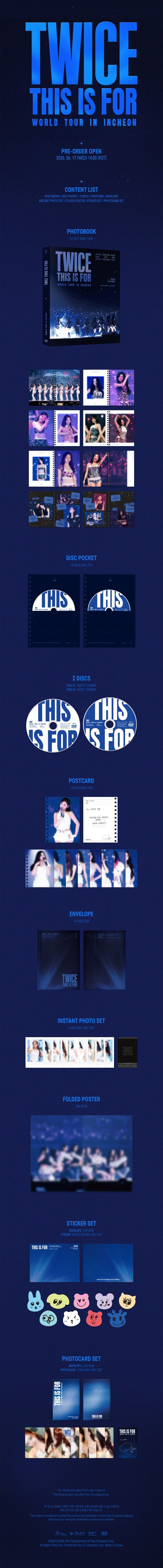 TWICE - THIS IS FOR -  World Tour in Incheon DVD