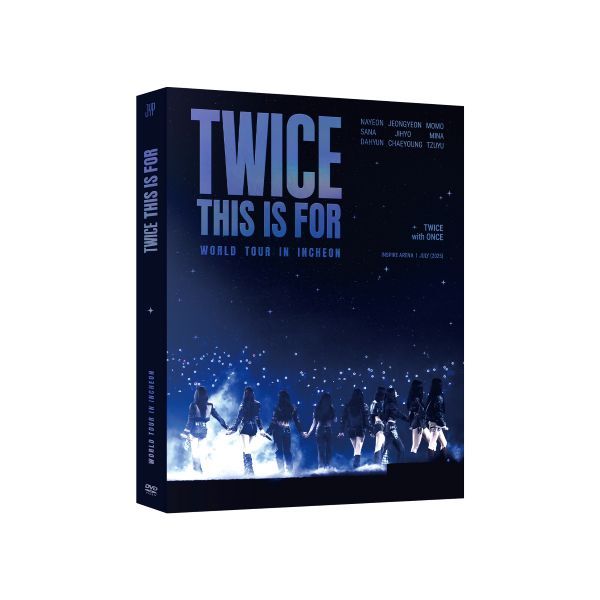 TWICE - THIS IS FOR -  World Tour in Incheon DVD