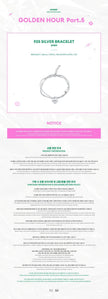 (PRE-ORDER) ATEEZ - GOLDEN HOUR : Part.5 Pop-Up Store - Silberarmband