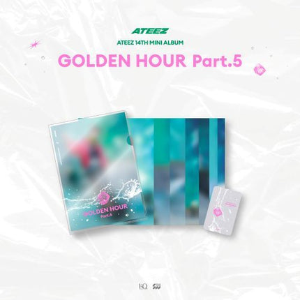 (PRE-ORDER) ATEEZ - GOLDEN HOUR : Part.5 Pop-Up Store - L-Holder Photo Set