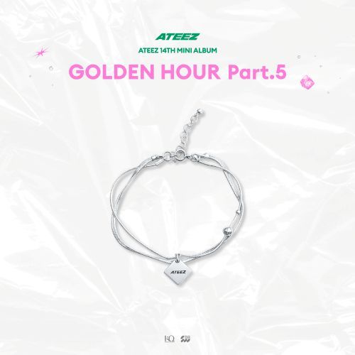 (PRE-ORDER) ATEEZ - GOLDEN HOUR : Part.5 Pop-Up Store - Silver Bracelet