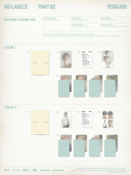 YEONJUN (TXT) - NO LABELS: PART 02 (Weverse Albums Ver.)