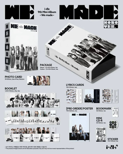 i-dle - We made - 9th Mini Album (A Ver.)
