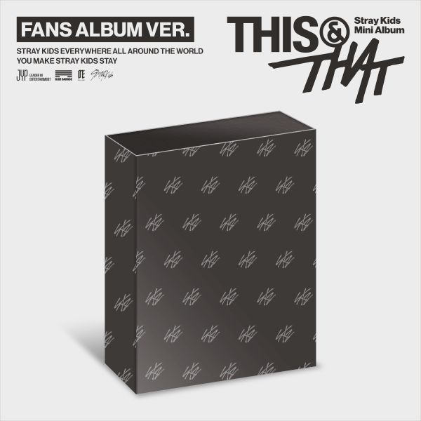 (PRE-ORDER) Stray Kids - THIS & THAT - Mini Album + Aladin POB (FANS ALBUM VER.)