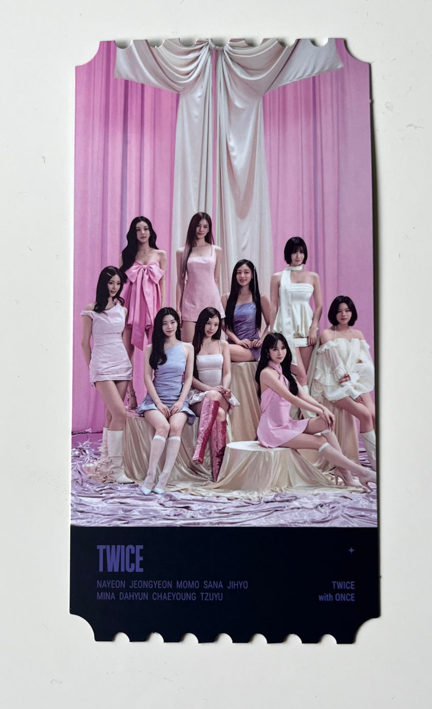 TWICE - THIS IS FOR - World Tour DVD Special Ticket POB