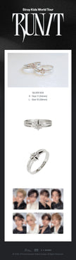 (PRE-ORDER) Stray Kids - World Tour RUN IT MD - Ring
