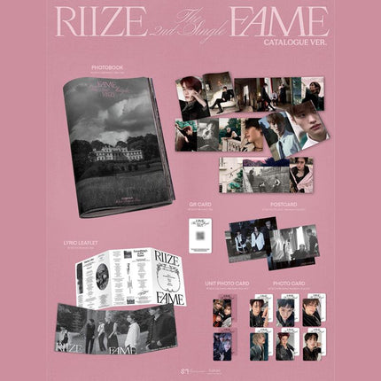 RIIZE - FAME - 2nd Single Album (Catalogue Ver.)