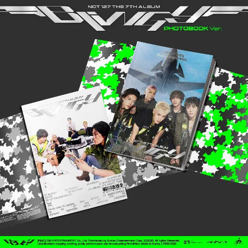 NCT 127 - BLINGY - 7th Album (Photobook Ver.)