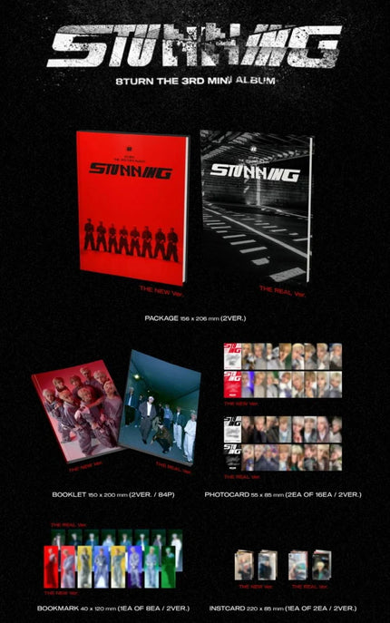 8TURN - STUNNING - 3rd Mini Album (Photobook Ver.)