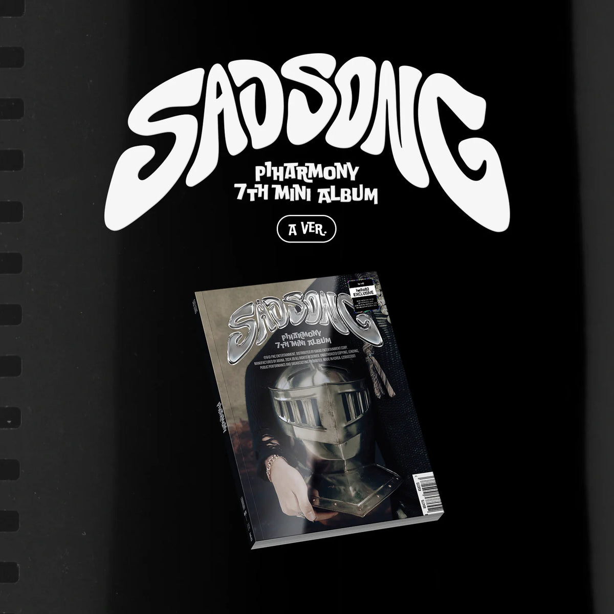 P1Harmony - SAD SONG - Europe POP-UP Exclusive - 7th Mini Album (Photobook)