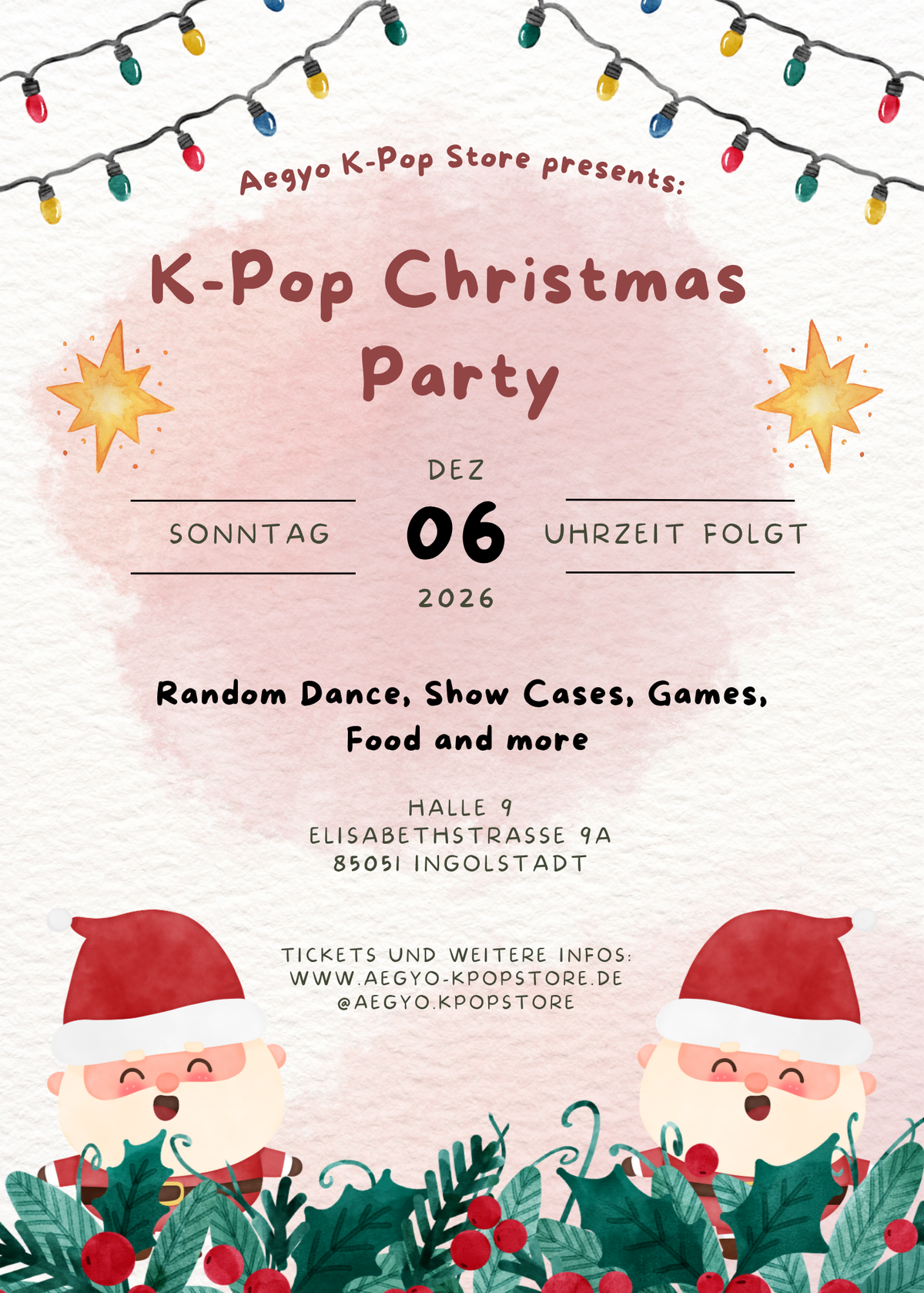 Ticket Aegyo Christmas Party 2026