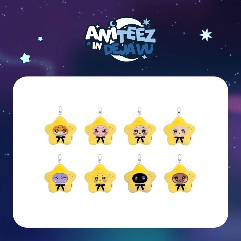 (PRE-ORDER) ANITEEZ in DEJAVU (ATEEZ) - STAR ANITEEZ KEYRING