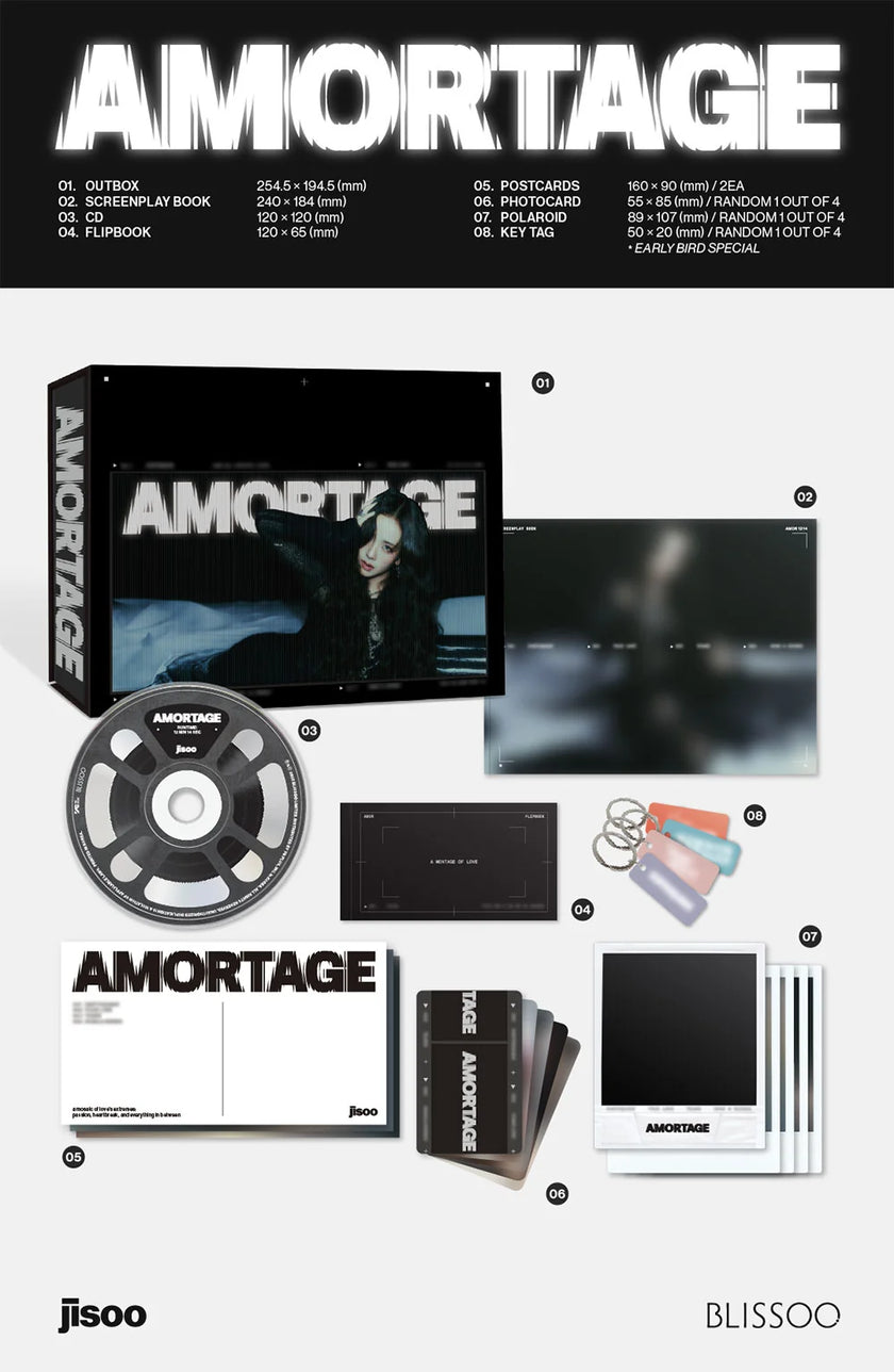 JISOO (BLACKPINK) - AMORTAGE (Exclusive Edition)