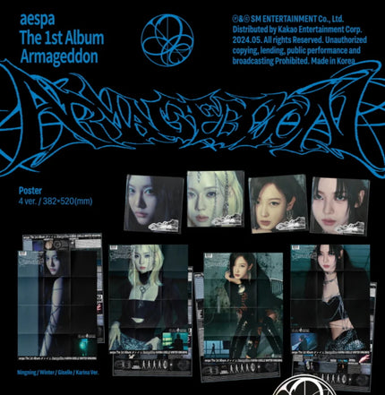 aespa - Armageddon - 1st Album (Poster Ver.)