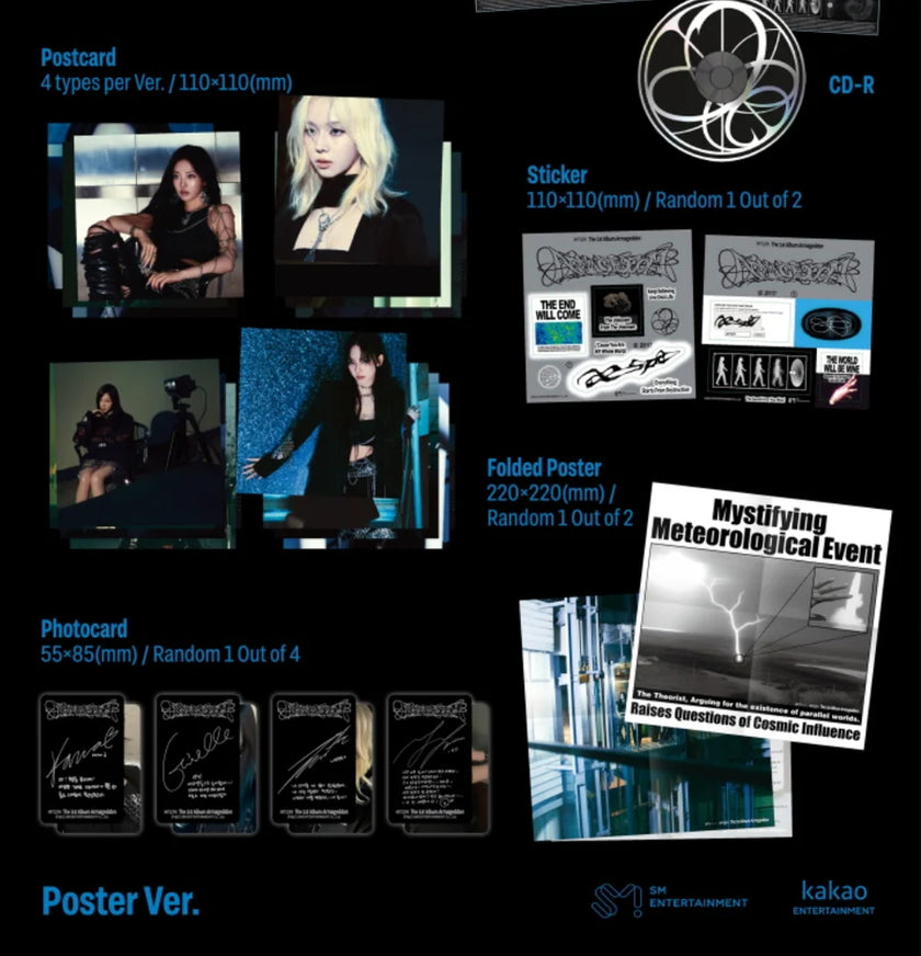 aespa - Armageddon - 1st Album (Poster Ver.)