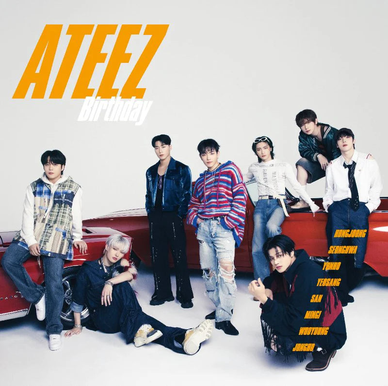 ATEEZ - Birthday - Japan 4th Single Album