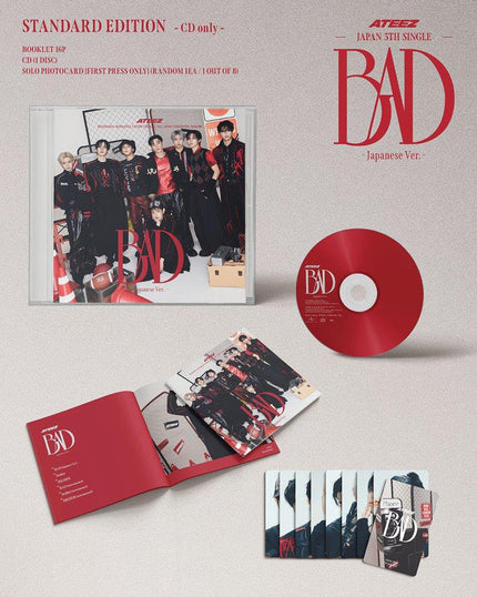 ATEEZ - BAD - 5th Single Japanese Album (Standard Ver.)