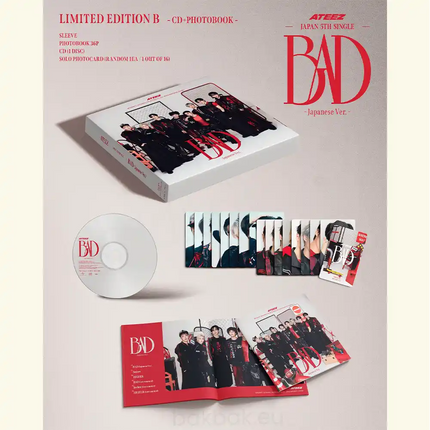 ATEEZ - BAD - 5th Single Japanese Album (Limited B Ver.)