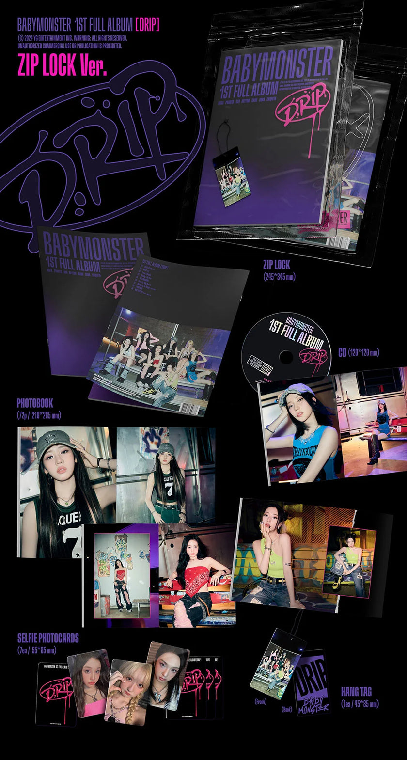 BABYMONSTER - DRIP - 1st Full Album