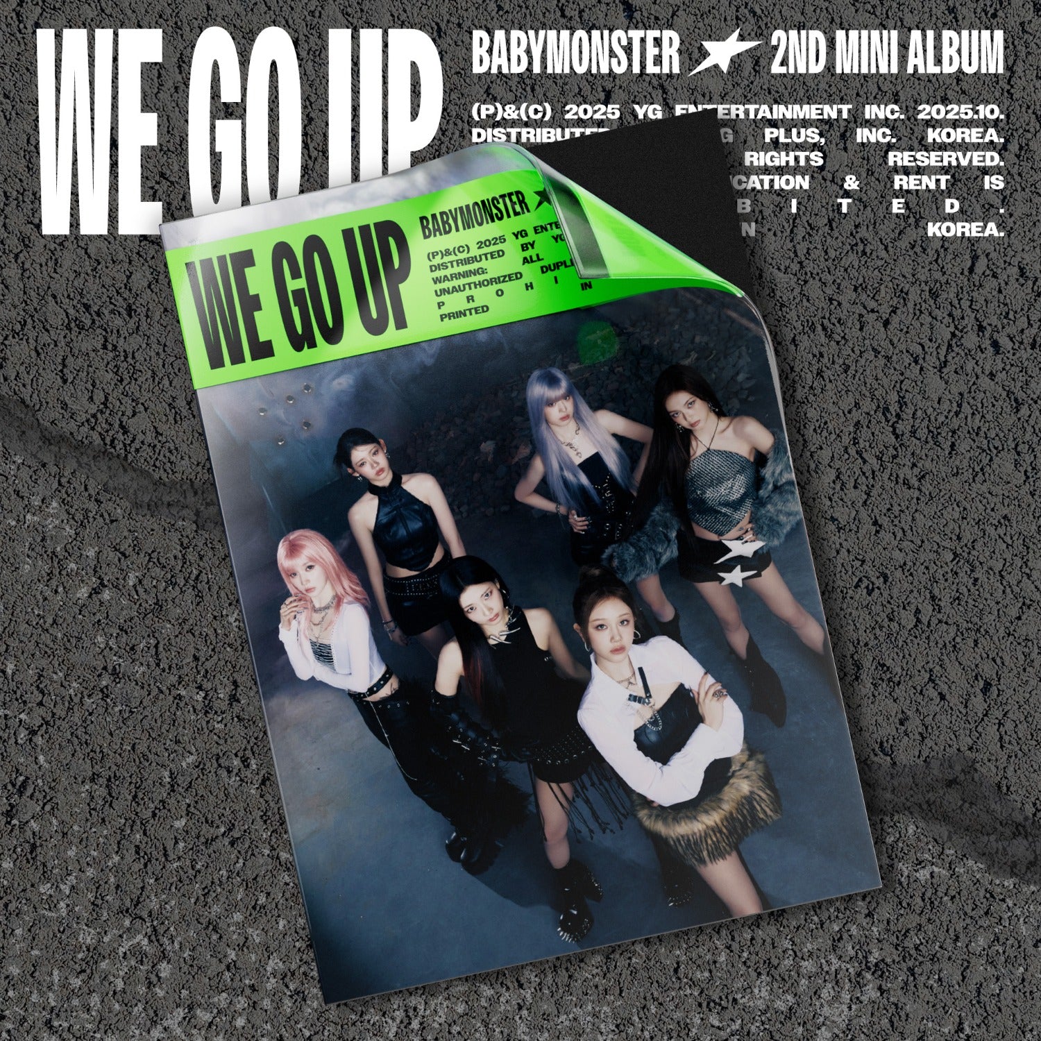 BABYMONSTER - WE GO UP - 2nd Mini Album (PHOTOBOOK Ver.)