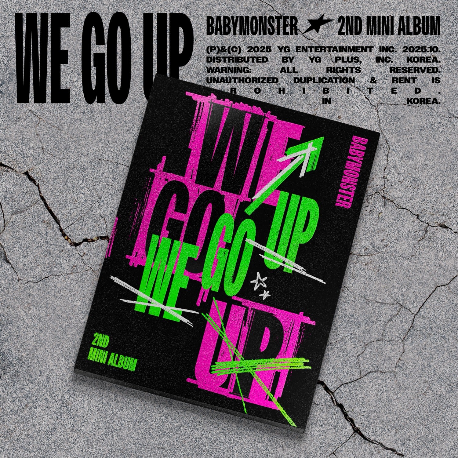 BABYMONSTER - WE GO UP - 2nd Mini Album (PHOTOBOOK Ver.)