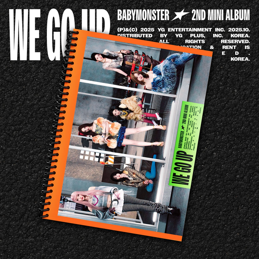 BABYMONSTER - WE GO UP - 2nd Mini Album (PHOTOBOOK Ver.)