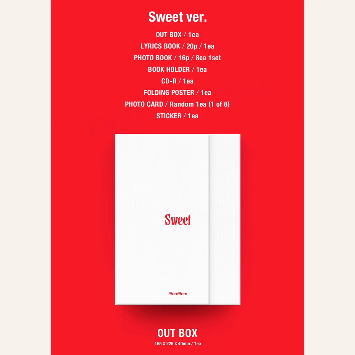 BamBam (GOT7) - Sour & Sweet - 1st Full Album