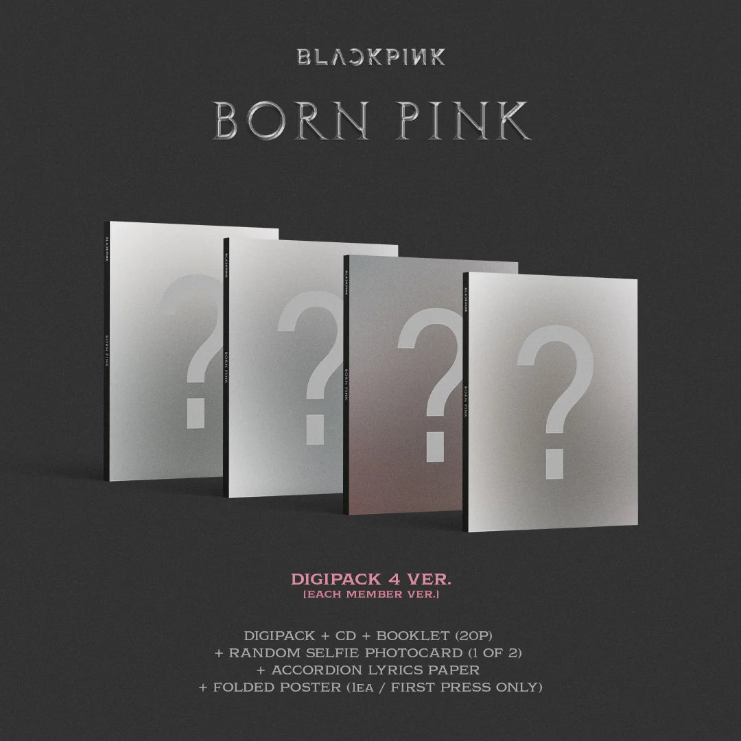 BLACKPINK - BORN PINK - 2nd Full Album (Digipack Ver.)