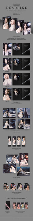 BLACKPINK - DEADLINE - 3rd Mini Album (SILVER Ver.)