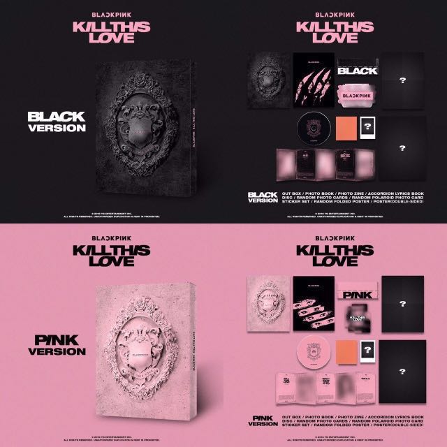 BLACKPINK - KILL THIS LOVE - 2nd Mini Album