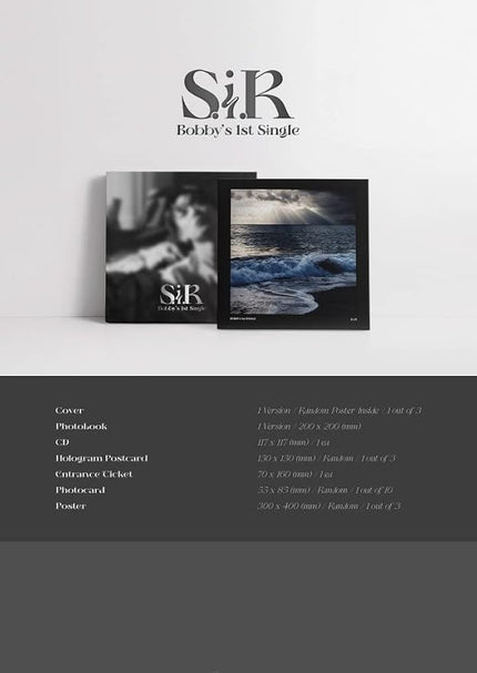 BOBBY (iKON) - S.i.R. - 1st Single Album