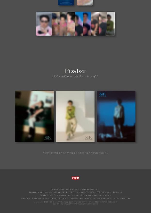 BOBBY (iKON) - S.i.R. - 1st Single Album