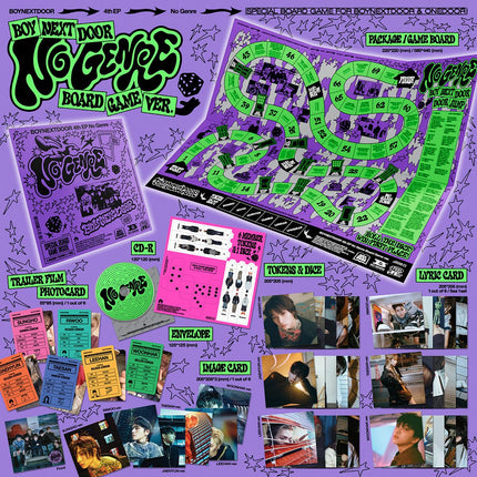BOYNEXTDOOR - No Genre - 4th EP Album (Board Game Ver.)