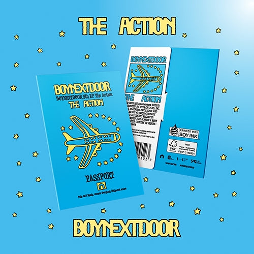 BOYNEXTDOOR - THE ACTION - 5th EP Album (Weverse Albums Ver.)