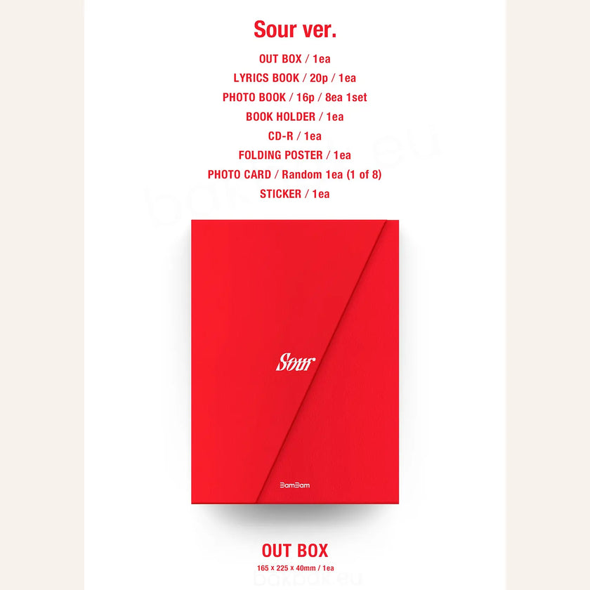 BamBam (GOT7) - Sour & Sweet - 1st Full Album