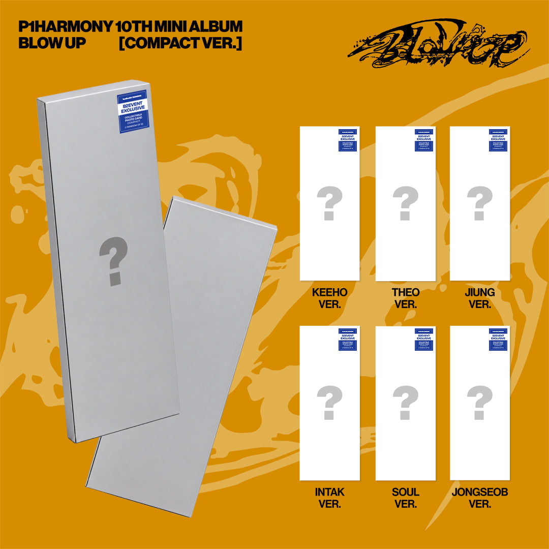 P1Harmony - BLOW UP (Compact Ver.) - Europe 82EVENT Exclusive