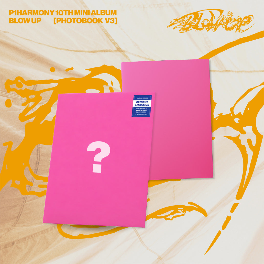 P1Harmony - BLOW UP (Photobook Ver.) - Europe 82EVENT Exclusive