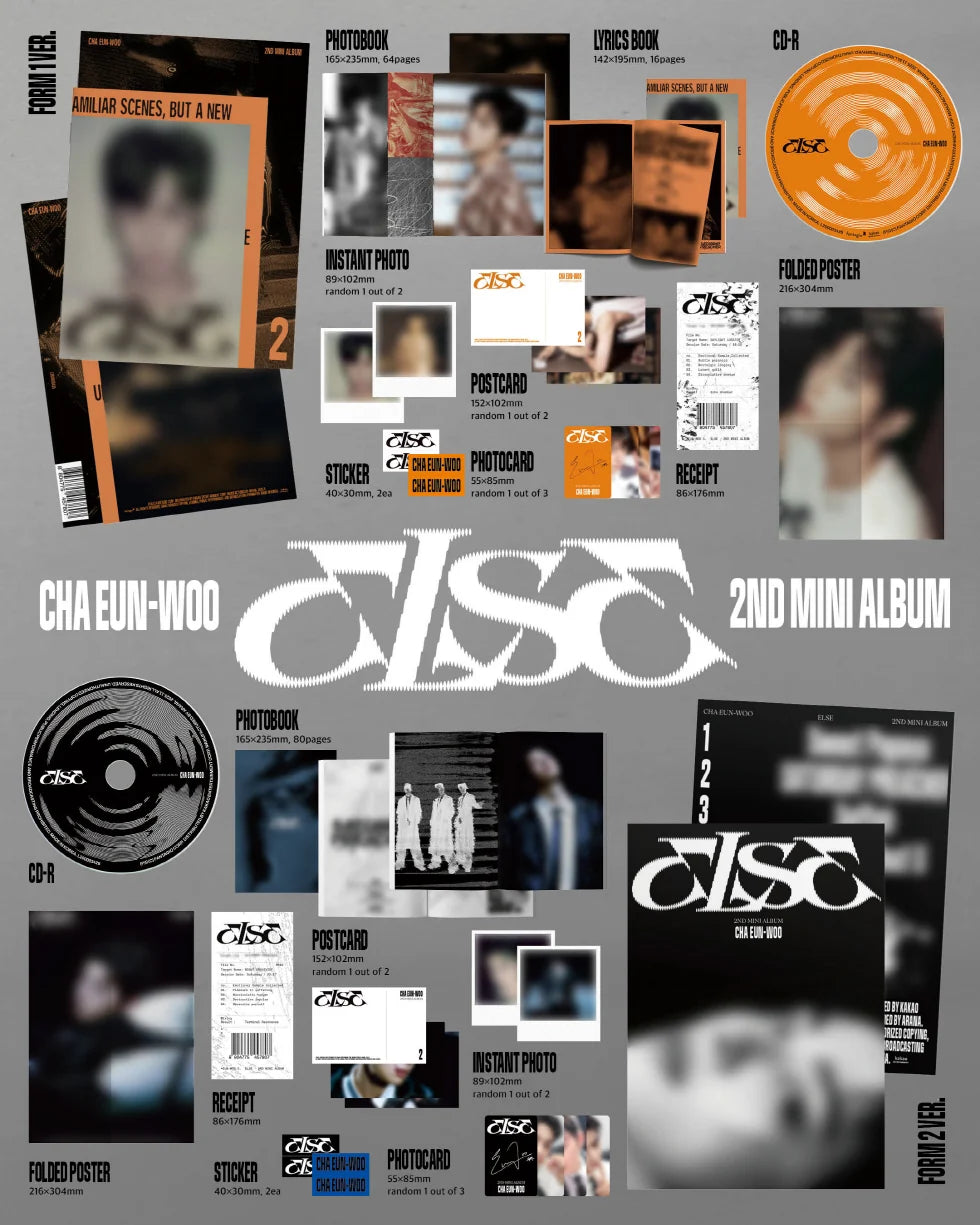 CHA EUN-WOO (ASTRO) - ELSE - 2nd Mini Album