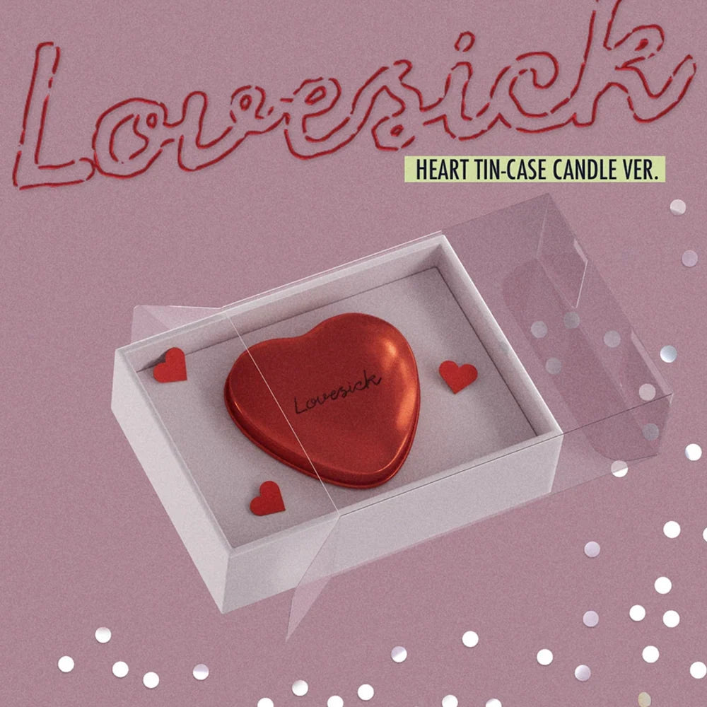 CHAERYEONG (ITZY) - [LOVESICK] - 1st Mini Album (Heart Tin-Case Candle Ver.)  