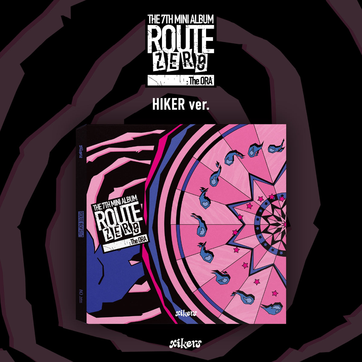 xikers - ROUTE ZERO : The ORA - 7th Mini Album (TRICKY Ver. / HIKER Ver.)