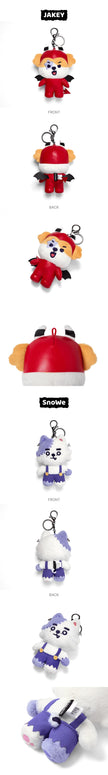 (PRE-ORDER) ENHYPEN - SPOOKY ENCHIN OFFICIAL MD - Plush Keyring