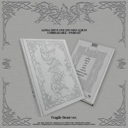 ALPHA DRIVE ONE - Unbreakable beast - 2nd Mini Album + Kpop2gether POB (Fragile Beast Ver.)