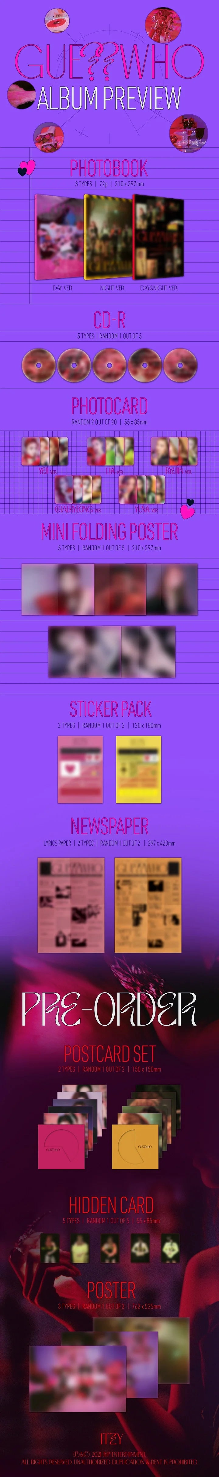ITZY - GUESS WHO - 4th Mini Album
