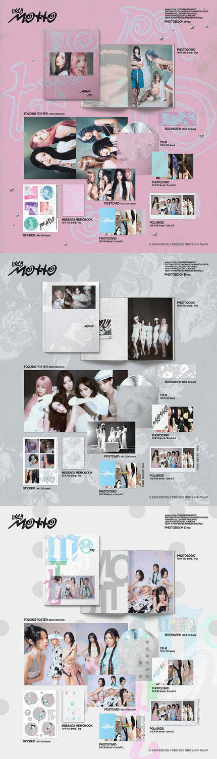 ITZY - Motto - 12th Mini Album (PHOTOBOOK Ver.)
