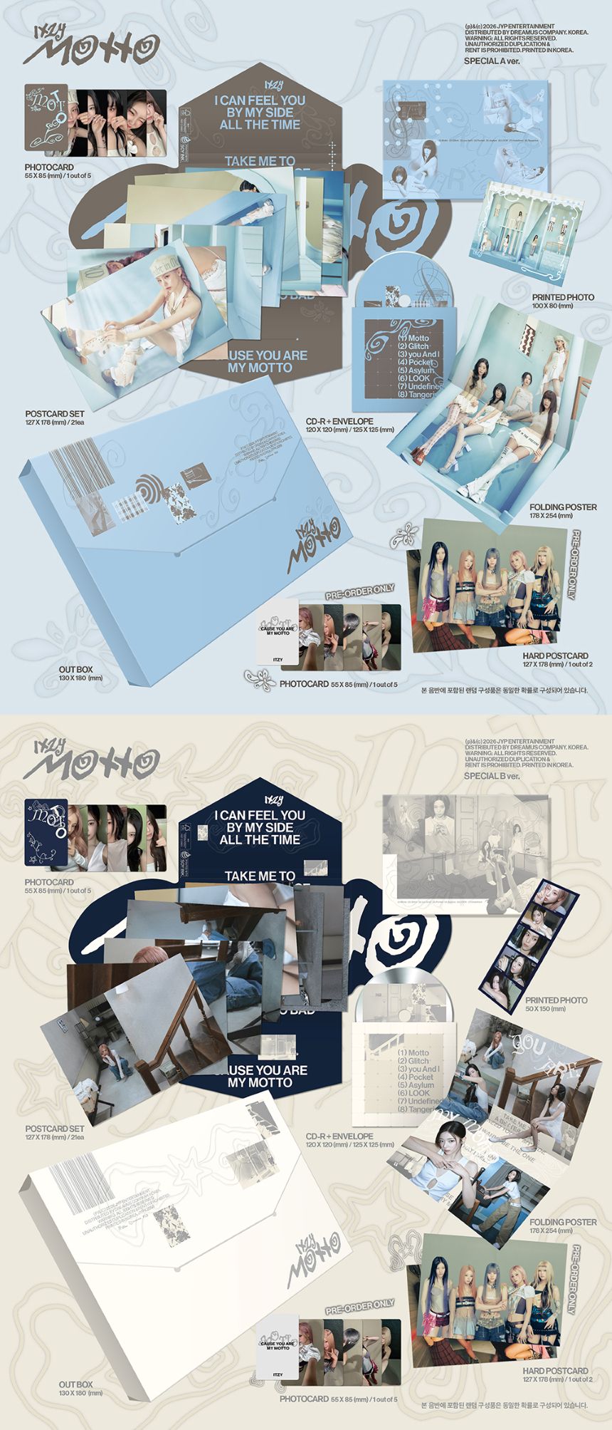ITZY - Motto - 12th Mini Album (SPECIAL Ver.)